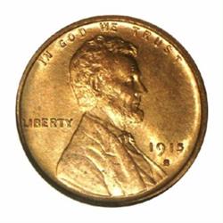 1915-S 1C MS65 Red NGC.