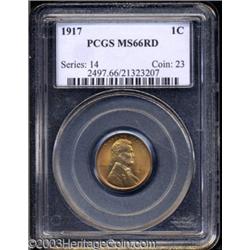 1917 1C MS66 Red PCGS.