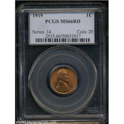 1919 1C MS66 Red PCGS.