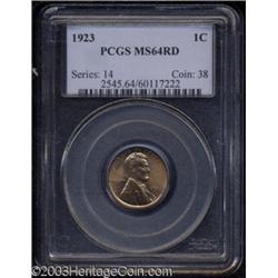 1923 1C MS64 Red PCGS.