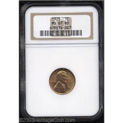 1925 1C MS67 Red NGC.