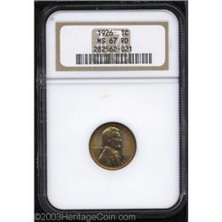1926 1C MS67 Red NGC.