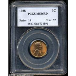1928 1C MS66 Red PCGS.