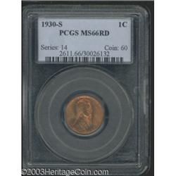 1930-S 1C MS66 Red PCGS.