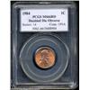 Image 1 : 1984 1C Doubled Die Obverse MS66 Red PCGS.