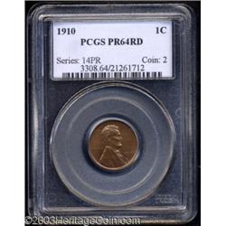 1910 1C PR64 Red PCGS.
