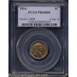 1914 1C PR65 Red PCGS.