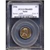 Image 1 : 1936 1C Type One--Satin Finish PR64 Red PCGS.