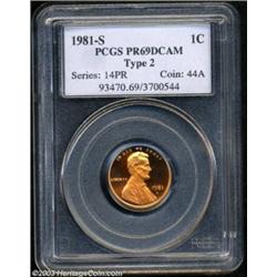 1981-S 1C Type Two PR69 Deep Cameo PCGS.