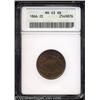 Image 1 : 1866 2C MS63 Red and Brown ANACS.