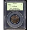 Image 1 : 1869 2C PR64 Red and Brown PCGS.