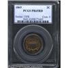 Image 1 : 1869 2C PR65 Red PCGS.