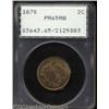 Image 1 : 1870 2C PR65 Red and Brown PCGS.