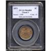 Image 1 : 1873 2C Closed 3 PR64 Red and Brown PCGS.
