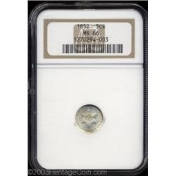 1852 3CS MS66 NGC.