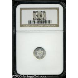1862 3CS MS65 NGC.