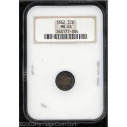 1862 3CS MS65 NGC.