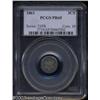 Image 1 : 1861 3CS PR65 PCGS.