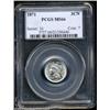 Image 1 : 1871 3CN MS66 PCGS.