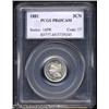 Image 1 : 1881 3CN PR65 Cameo PCGS.