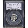 Image 1 : 1884 3CN PR66 Cameo PCGS.