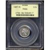 Image 1 : 1887/6 3CN PR66 PCGS.