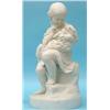Image 1 : A Copeland Parian figure group, 'Go to Sleep', after J Durham for `The Art Union', modelled as a...