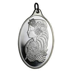 1/2 oz Silver - Pamp Suisse Fortuna Pendant (No Assay)