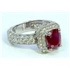 Image 2 : Ruby 2.74ct / Diamond 1.84ct