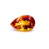 Image 1 : 33 ct & up Citrine Pear Shaped Loose Stone