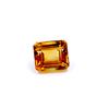 Image 1 : 22 ct & up Citrine Emerald Cut Loose Stone