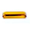 Image 1 : 88 ct & up Lab Citrine Long Rectangular 15mm x 53mm Loose Stone (88.26)