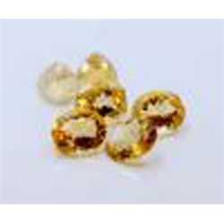 50.15 ct & up CITRINE OVAL CUT  6 PCS