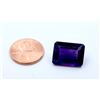 Image 2 : 11 ct & up Amethyst Emerald Cut Loose Stone (11.18)