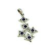 Image 1 : Silver Plated Amethyst Pendant 6.19gr