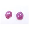 Image 1 : 12 ct & up Natural Pink Spinels Pentagon Shaped Loose Stone (12.85) 2Pcs