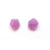 Image 2 : 12 ct & up Natural Pink Spinels Pentagon Shaped Loose Stone (12.85) 2Pcs