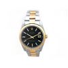 Image 1 : 34mm Midsize Rolex 18k Gold & Stainless Steel Oyster Perpetual Date Watch. Black Dial. 18k Yellow Go