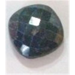 7.35 *RARE HUGE* CARAT BLUE SAPPHIRE GEMSTONE *BEAUTIFUL DIAMOND SQUARE CUT & FACETED* GEM!!