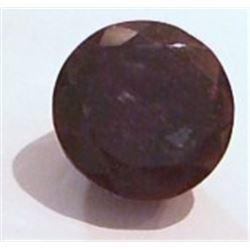 132.60 *RARE HUGE* CARAT RED RUBY GEMSTONE *BEAUTIFUL ROUND CUT & FACETED* GEM!! GEMSTONE CAME OUT O