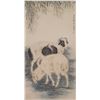 Image 1 : Rams Painting Scroll Liu Kuiling 1885-1967