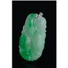 Image 2 : Chinese Green Jadeite Pendant