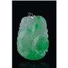 Image 3 : Chinese Green Jadeite Pendant