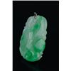 Image 4 : Chinese Green Jadeite Pendant