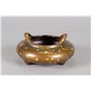 Image 1 : Chinese Gold-splashed Bronze Censer Ming Si Shan