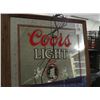 Image 1 : Coors Light Lighted Mirror - No Shipping