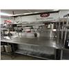 Image 1 : 6' S/S Table w/Double Overshelf & Heat Lamp