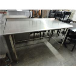 5' S/S Bullnose Table