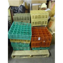 Pallet Lot Glass Racks