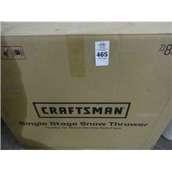 Craftsman Gas 4 Cycle Snow Blower - No Shipping